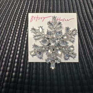 🆕Betsey Johnson Silver Snowflake Ring